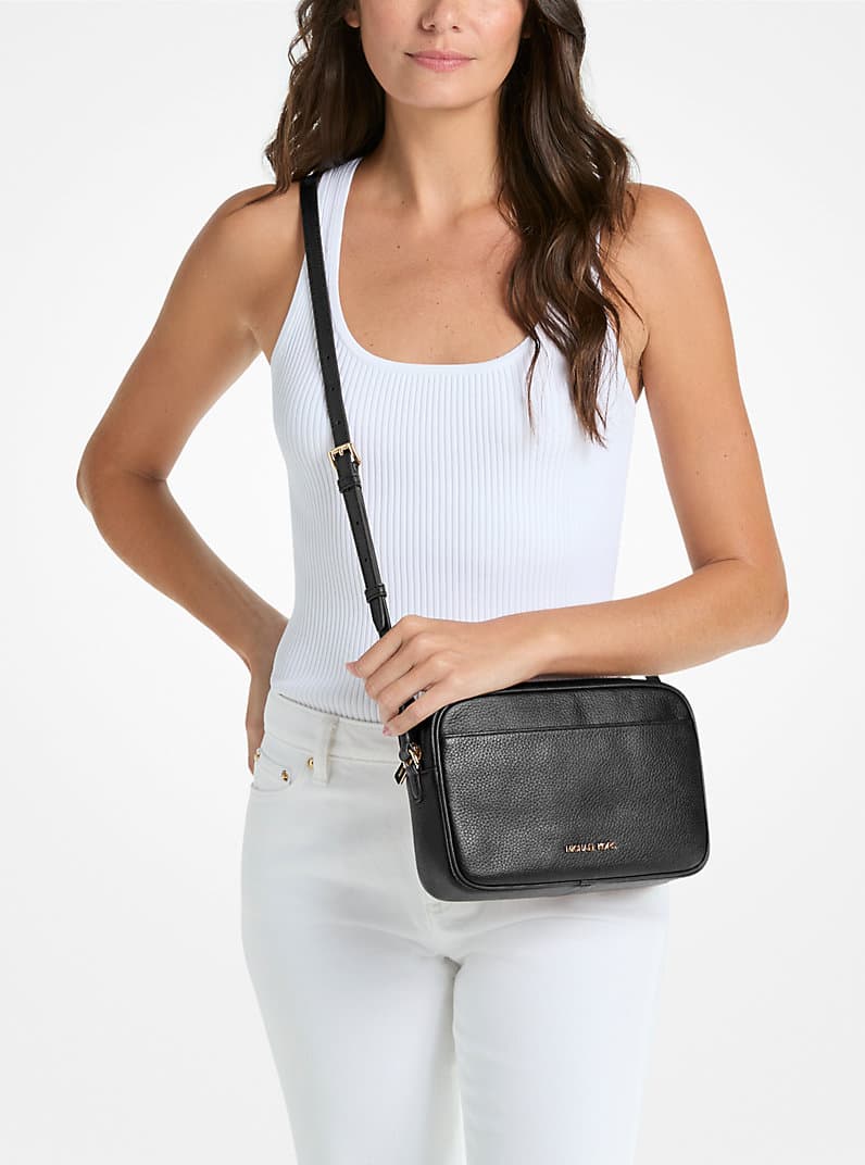 Michael Kors Jet Set Camera Bag Black 2