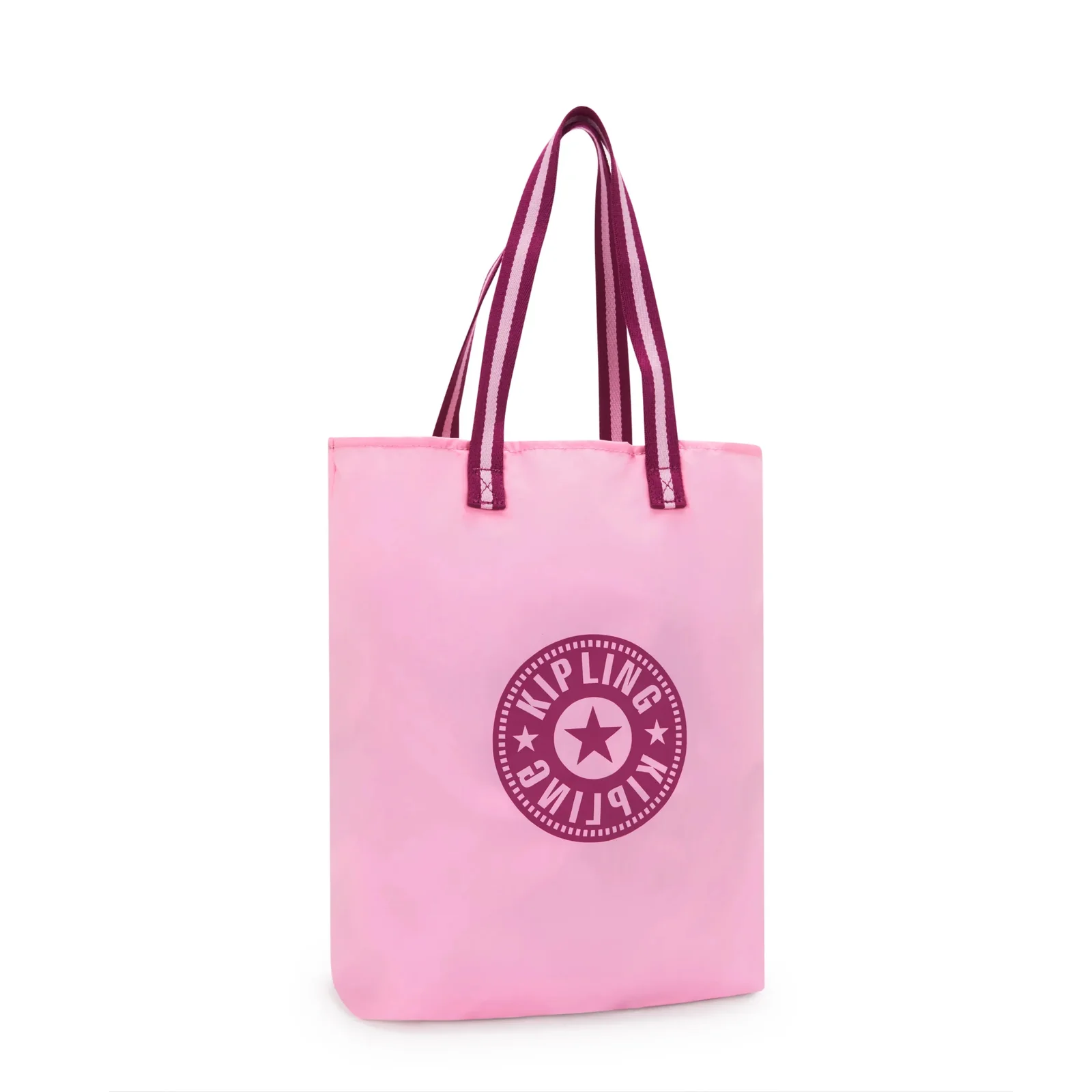 Kipling Hip Hurray Pink Packable Tote 3