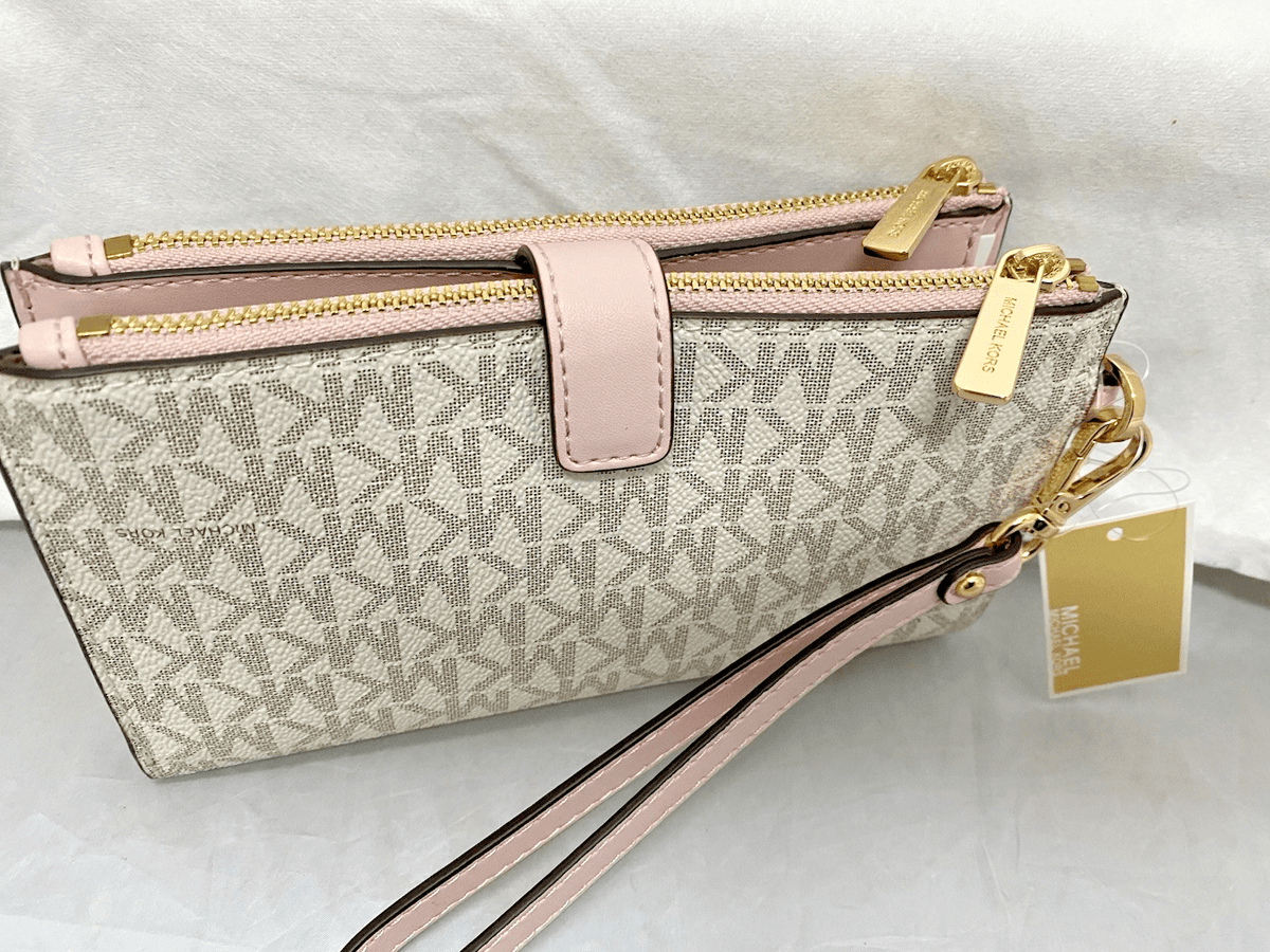 Michael Kors Jet Set Double Zip Wristlet 3