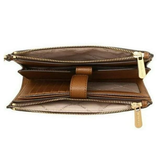 Michael Kors  Brown Jet Set Double Zip 4