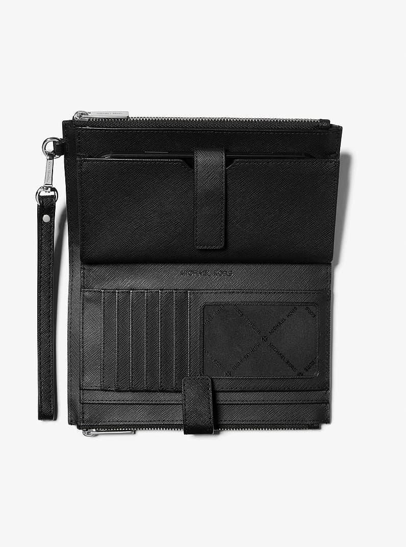 Michael Kors Jet Set Travel - Wallet Wristlet en Negro Clásico 2