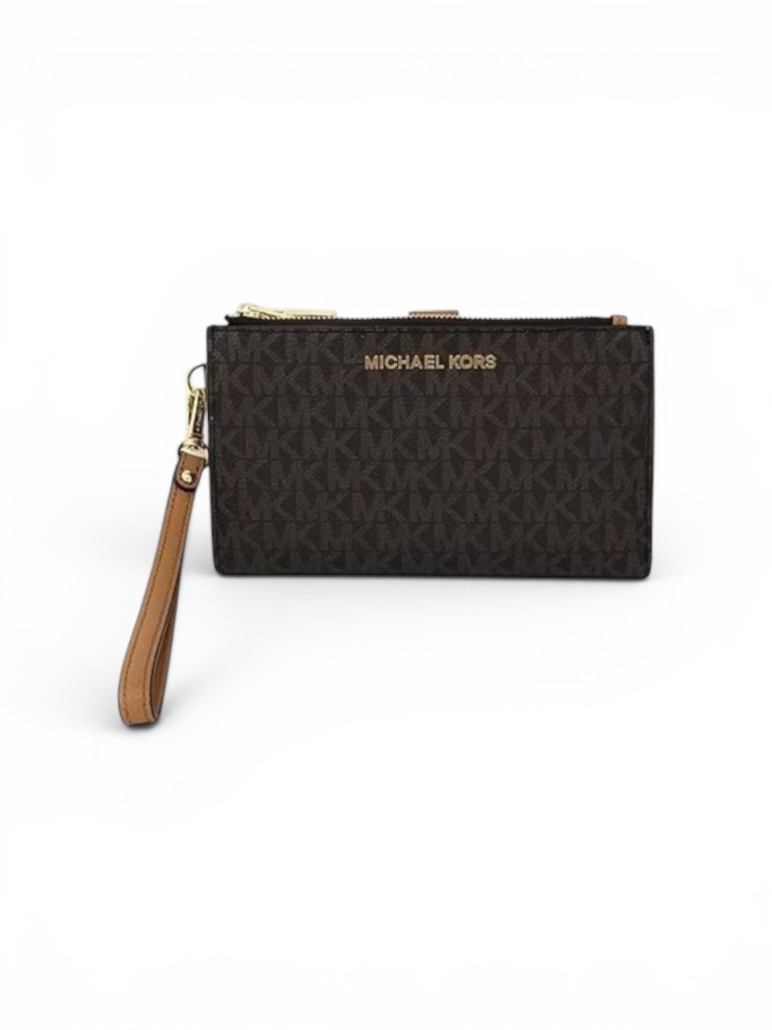 Michael Kors  Brown Jet Set Double Zip